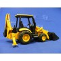 BRUDER 02427 (2427) Traktor JCB MIDI - čelní nakladač + bagr