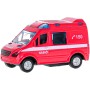 Auto hasiči / policie / ambulance sanitka CZ zpětný chod 8cm 3 druhy kov