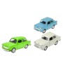 WELLY Auto model 1:36 TRABANT 601 kov PB 11cm 3 barvy