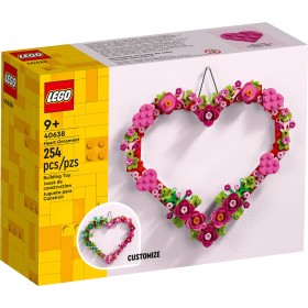 LEGO CREATOR Ozdoba ve tvaru srdce 40638 STAVEBNICE