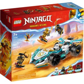 LEGO NINJAGO Zaneovo dračí Spinjitzu závodní auto 71791 STAVEBNICE