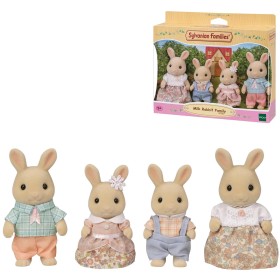 Sylvanian Families rodina mléčných králíků set 4 figurky v krabici