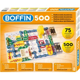 Boffin 500 projektů 75 součástek na baterie elektronická STAVEBNICE