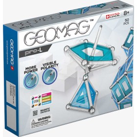 GEOMAG Pro-L 50 dílků magnetická STAVEBNICE