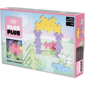 STAVEBNICE Plus-Plus Midi Pastel Altánek 2D/3D set 50 dílků plast