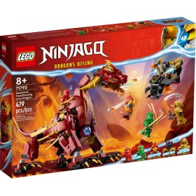 LEGO NINJAGO Heatwave a jeho transformační lávový drak 71793 STAVEBNICE