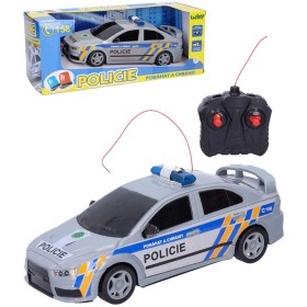 RC Auto osobní policejní 23cm na vysílačku 27MHz na baterie česká policie CZ 1:20