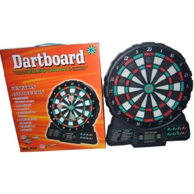 HRA Terč elektronický Dartboard + šipky v krabici na baterie Zvuk