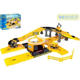 WADER Kid cars baby 3D stavba set dráha 3,7m se 3 autíčky