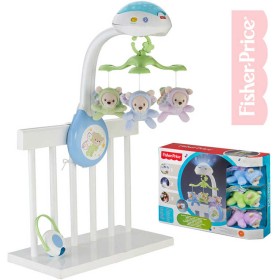 FISHER PRICE Baby kolotoč motýlci s promítáním a ukolébavkami Zvuk