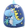 Batoh dětský klučičí Dinosaurus 28x30x3cm s poutkem na zip plast/textil