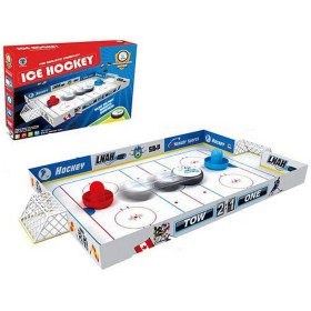 Hra Air Hockey lední vzdušný hokej na baterie 51x36cm v krabici