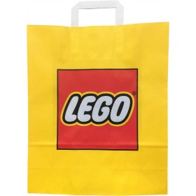 LEGO Taška reklamní papírová nákupní 34x35cm žlutá s logem