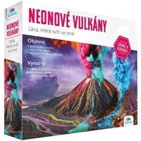 ALBI Science Neonové vulkány experimentální vědecký set pro děti