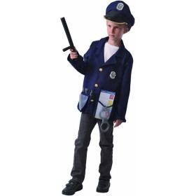 KARNEVAL Šaty policista vel.M (120-130 cm) 5-9 let KOSTÝM