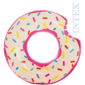 INTEX Kruh plavací donut růžový 107cm nafukovací dětské kolo do vody 56265