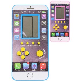 Hra digitální tetris Brick Game elektronická smartphone na baterie 4 barvy Zvuk