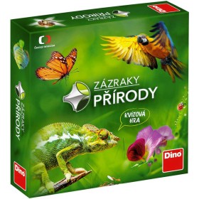 DINO Hra kvízová Zázraky přírody 1000 otázek *SPOLEČENSKÉ HRY*