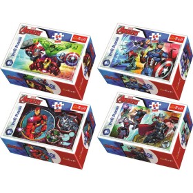 TREFL PUZZLE Avengers/Hrdinové mini 20x13cm 54 dílků 4 druhy