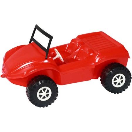 SMĚR Auto Buggy 24cm lehké plastové červené bugina