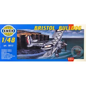 SMĚR Model letadlo Bristol bulldog 1:48 (stavebnice letadla)