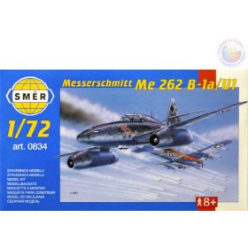 SMĚR Model letadlo Messerschmitt Me 262  1:72 (stavebnice letadla)