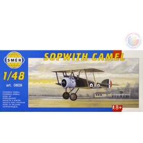 SMĚR Model letadlo Sopwith Camel 1:48 (stavebnice letadla)