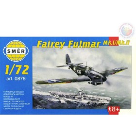 SMĚR Model letadlo Fairey Fulmar MkI/II 1:72 (stavebnice letadla)