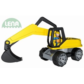 LENA Truxx Bagr 37cm (auto na písek) s figurkou řidiče plast