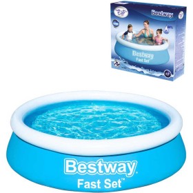 BESTWAY Bazén Fast Set samostavěcí kruhový 183x51cm rodinný 57392