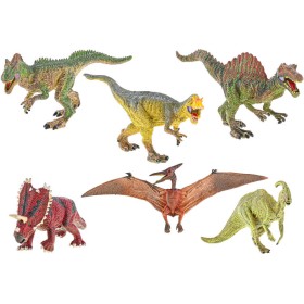 Zvířátko dinosaurus 17-20cm realistický vzhled plast 6 druhů