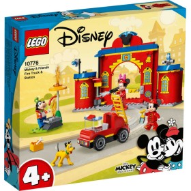 LEGO DISNEY Hasičská stanice a auto Mickeyho a přátel 10776 STAVEBNICE