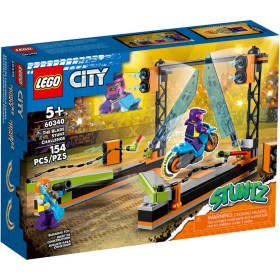 LEGO CITY Kaskadérská výzva s čepelemi 60340 STAVEBNICE