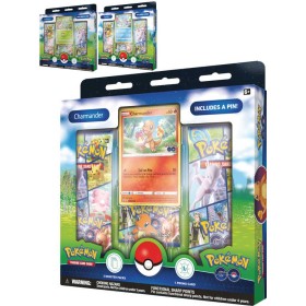 ADC Pokémon TCG: GO Pin Collection set 3x booster s doplňky 3 druhy