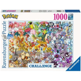 RAVENSBURGER PUZZLE Challenge Pokémon 1000 dílků 70x50cm skládačka