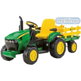 PEG PÉREGO Traktor  JOHN DEERE GROUND FORCE 12 V elektrický traktor pro děti