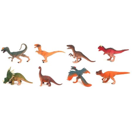 Zvířata dinosauři 8-12cm plastové figurky zvířátka 8 druhů