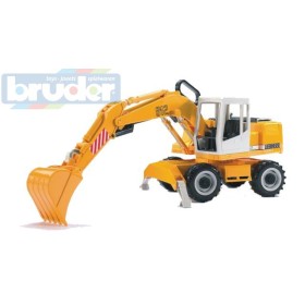 BRUDER 02426 (2426) Bagr LIEBHERR otočná kabina plast 1:16