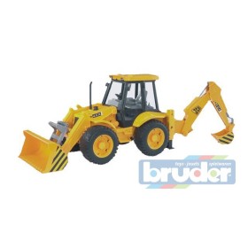 BRUDER 02428 (2428) Traktor JCB - čelní nakladač + bagr