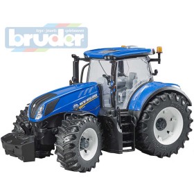 BRUDER 03120 Traktor New Holland T7.315 modrý model 1:16 plast