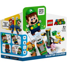 LEGO SUPER MARIO Dobrodružství s Luigim startovací set 71387 STAVEBNICE