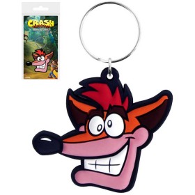 Klíčenka Crash Bandicoot Extra Life 6cm přívěsek na klíče gumový