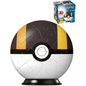 RAVENSBURGER Puzzleball 3D Pokeball skládačka 54 dílků Pokémon II.