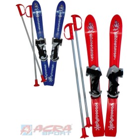 ACRA Lyže dětské sjezdové baby ski 70cm 4 barvy