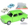 WELLY Auto model 1:36 TRABANT 601 kov PB 11cm 3 barvy