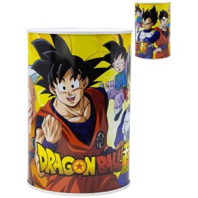 Pokladnička plechovka Dragon Ball Super 15cm kovová dětská kasička