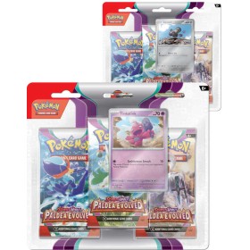 ADC Hra Pokémon TCG SV02 Paldea Evolved 3 pack blister booster