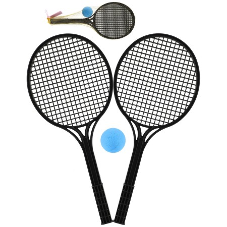 LORI 226 Set plastový na soft tenis 2 rakety a míček v síťce