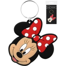 Klíčenka dětská Disney myška Minnie Mouse 6cm přívěsek na klíče guma