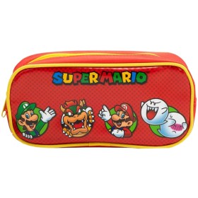 Penál Super Mario 22x11cm pouzdro na zip dětské školní potřeby